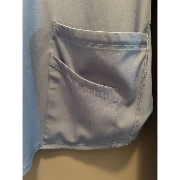 Skechers Women's Scrub Set Light Blue 2-Piece Top & Pants Size M - Picture 7 of 11